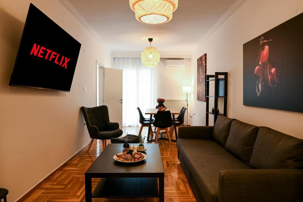 Thessaloniki Center Deluxe Apartment Eksteriør billede