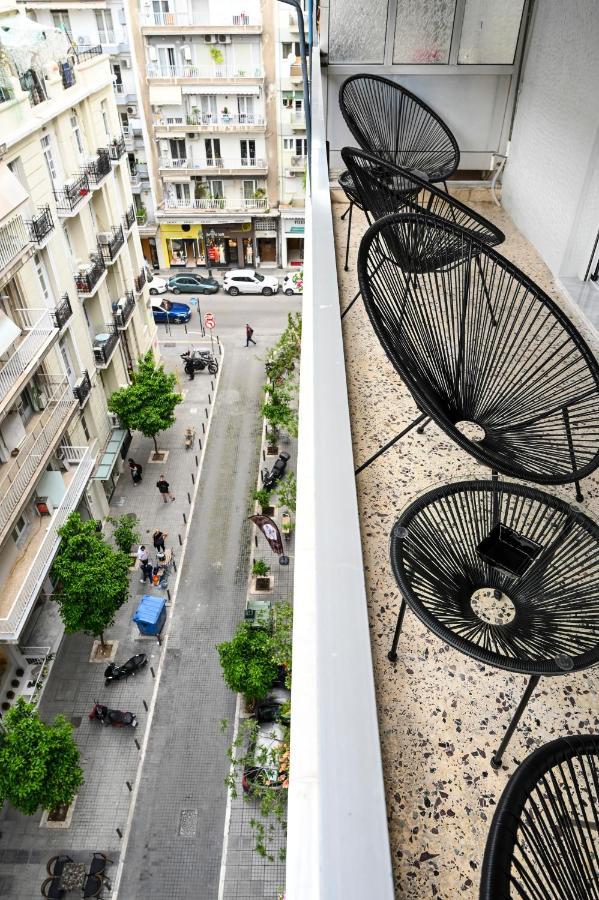 Thessaloniki Center Deluxe Apartment Eksteriør billede